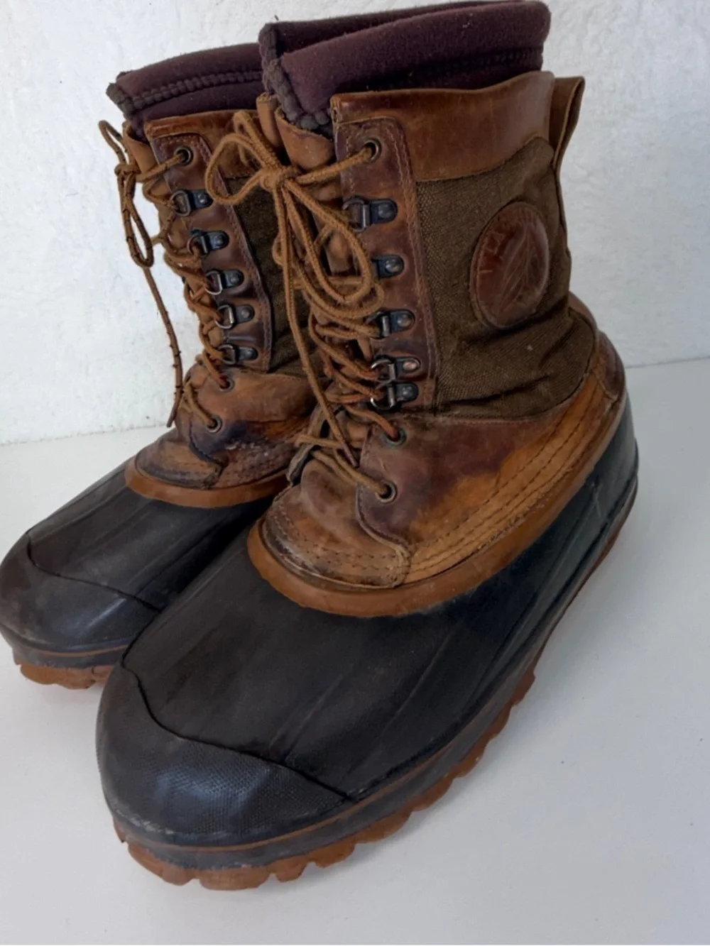 LaCrosse Mens Size 9 Insulated Hunting Duck Boots Waterproof USA